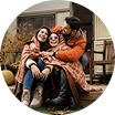 Family enjoying time together