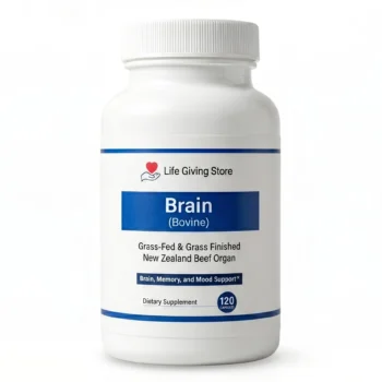 grass fed beef brain capsules