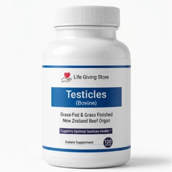 grass fed beef testicles capsules