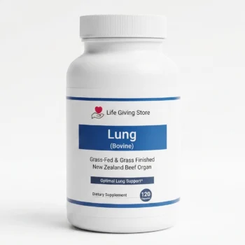 grass fed bovine lung capsules
