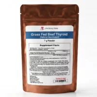 Grass Fed Beef Thyroid (Natural Desiccated)