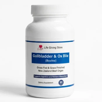 grass fed gallbladder and bile capsules