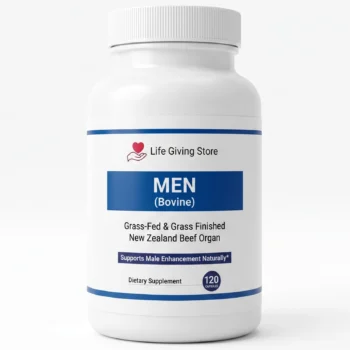 MEN male enhancment naturally grass fed bovine capsules