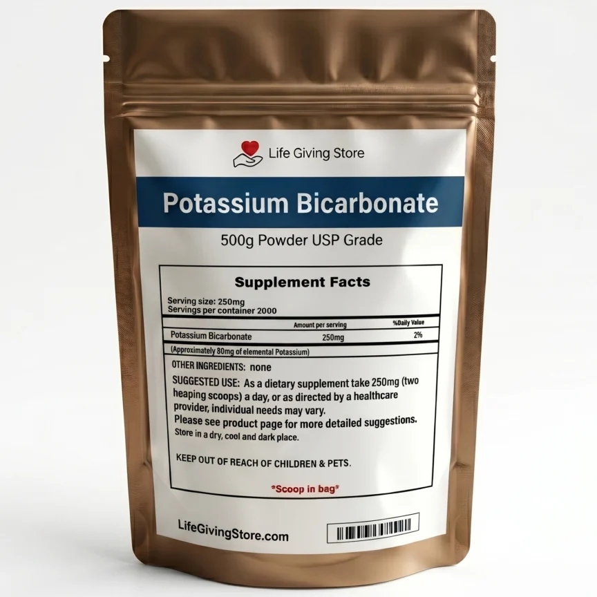 Potassium Bicarbonate Powder – USP Grade