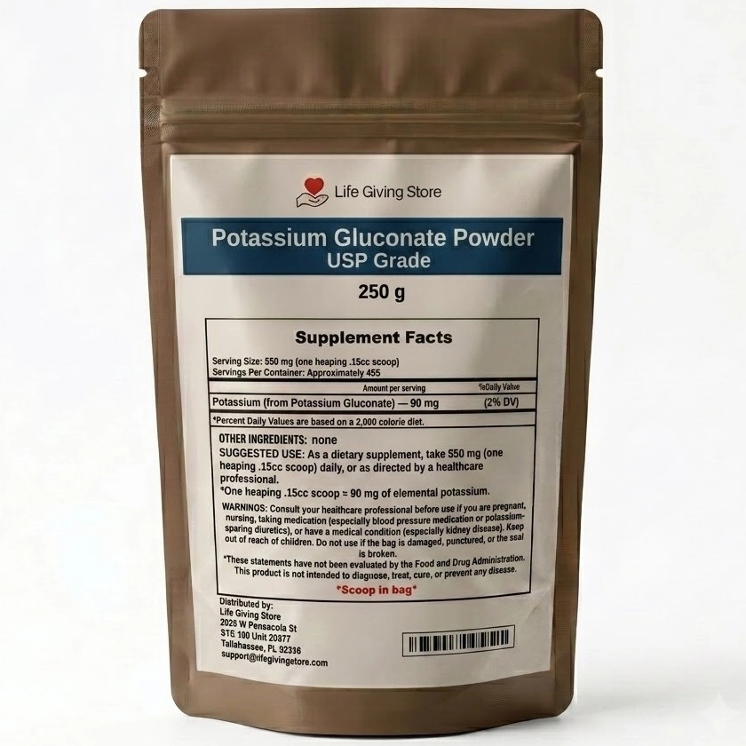 Potassium Gluconate Powder – USP Grade
