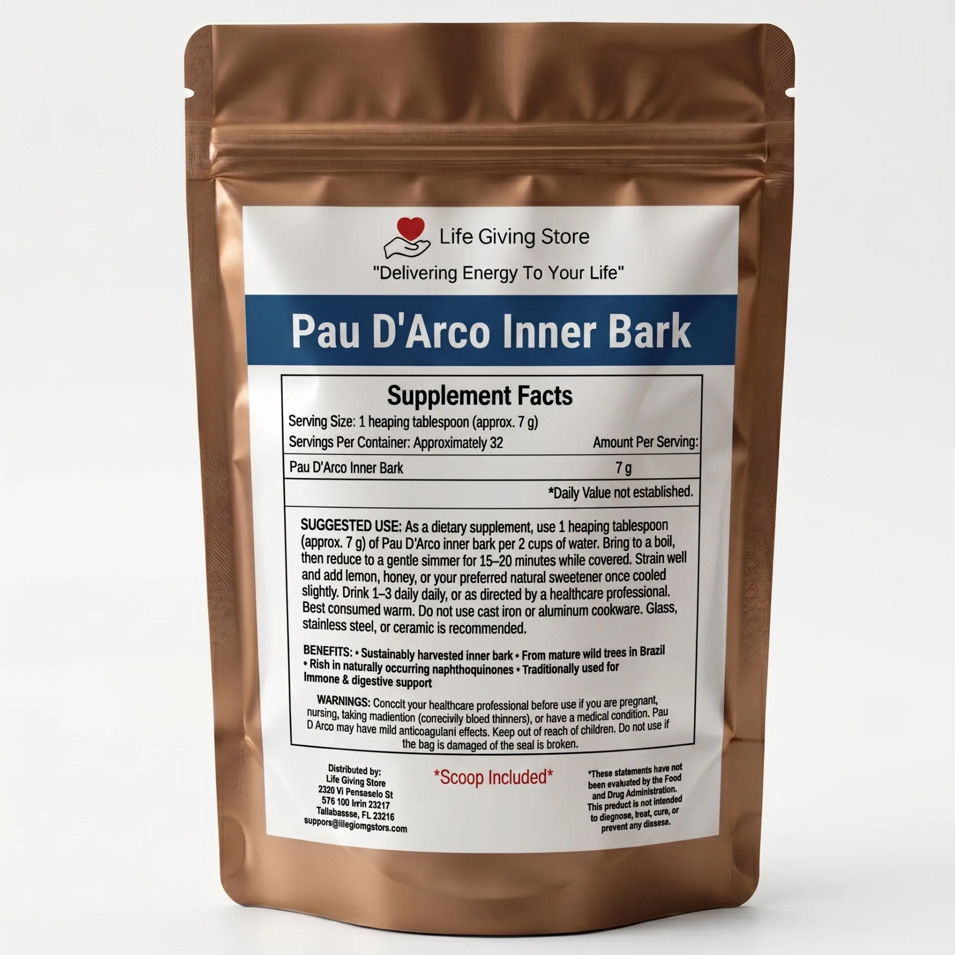 Pau D'Arco Inner Bark