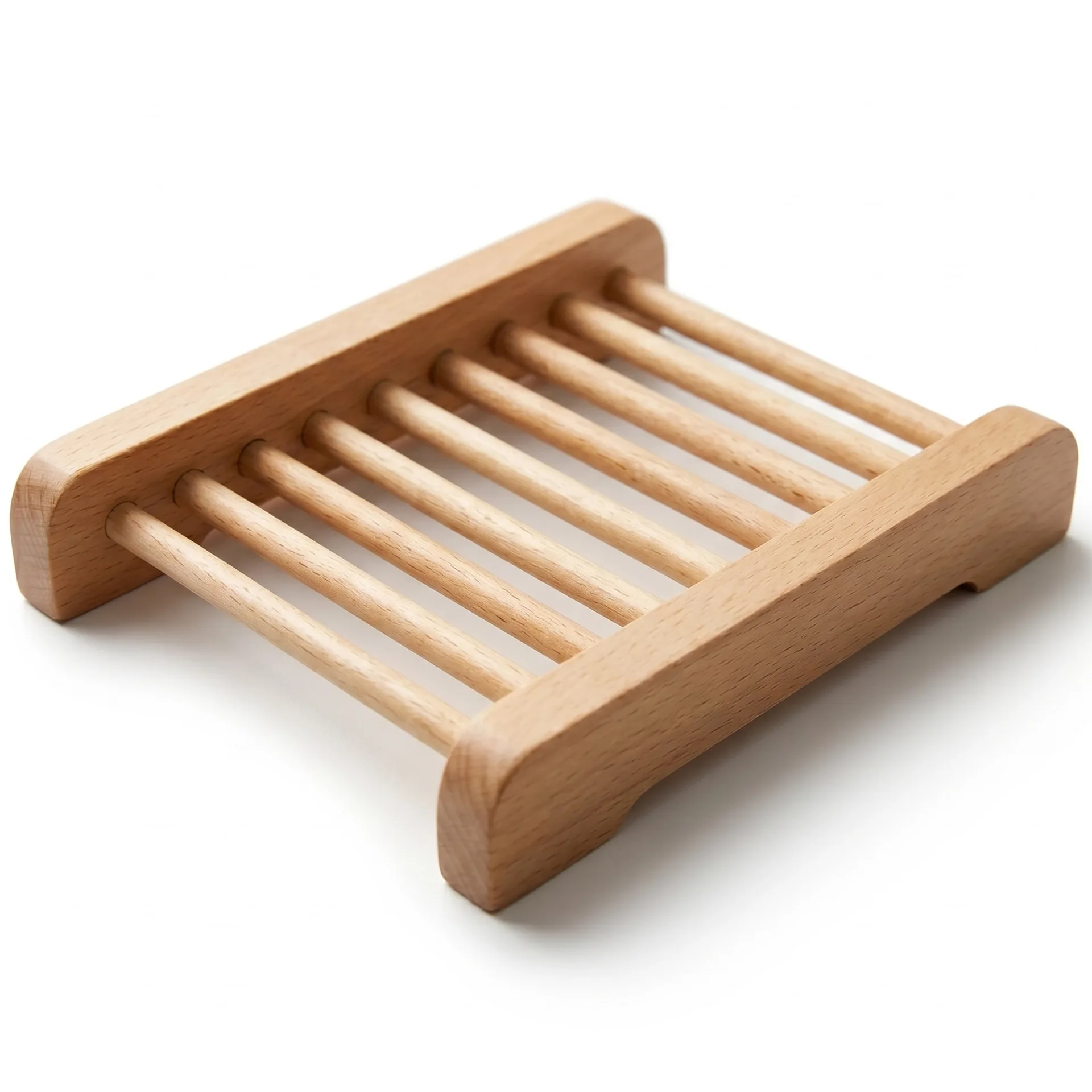 natural wooden soap holder