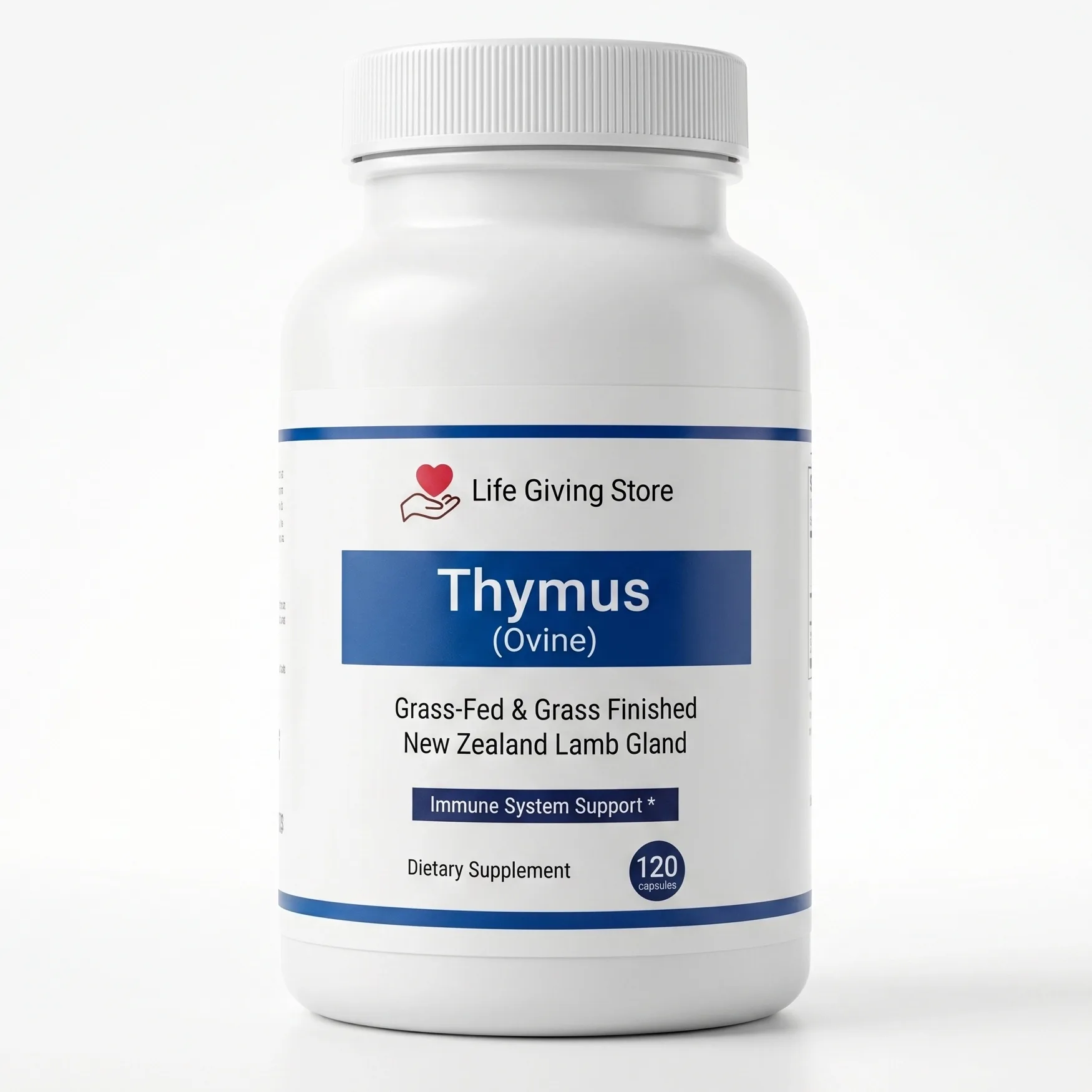 grass fed ovine thymus capsules