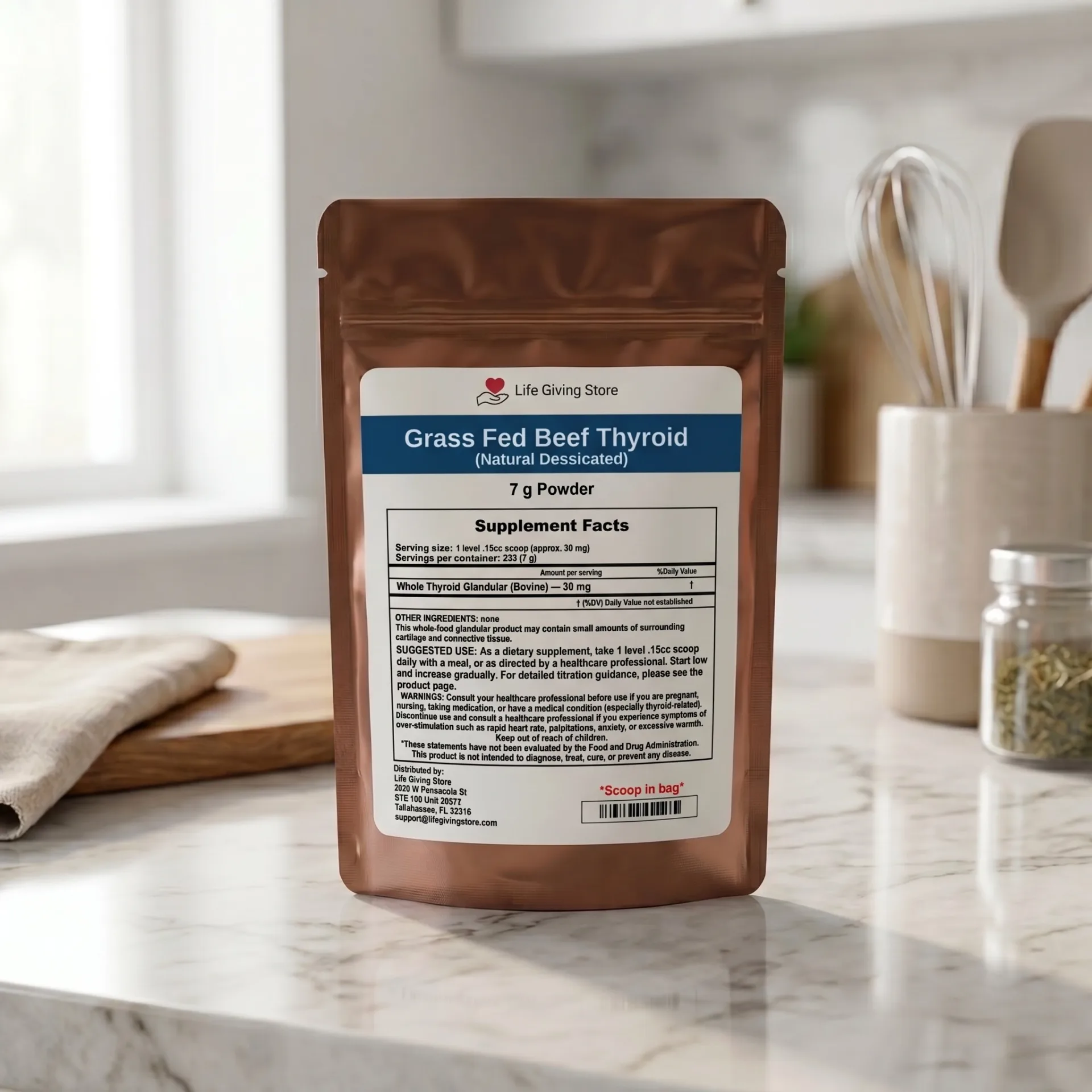 Updated natural dessicated thyroid ndt supplement powder Lifestyle