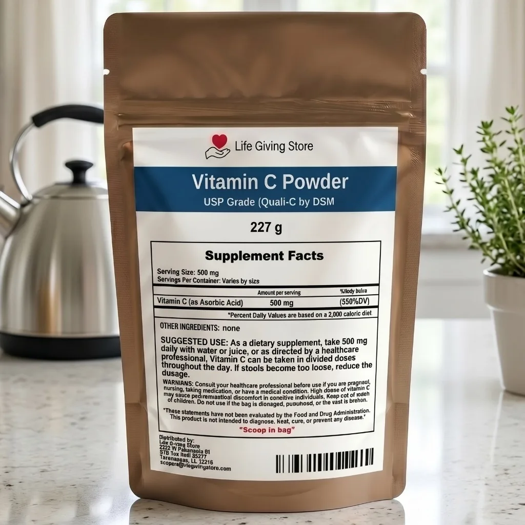 vitamin C quali by DSM 227g powder USP grade
