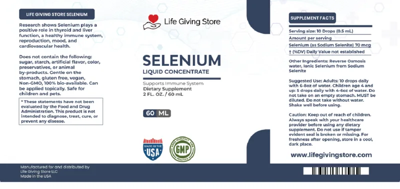 selenium liquid