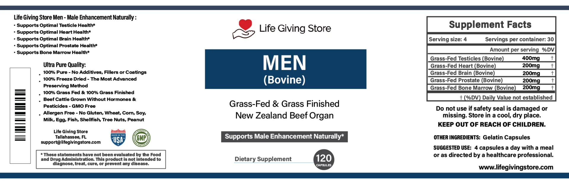 Grass Fed Beef MEN