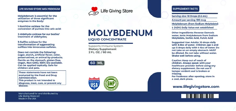 molybdenum liquid