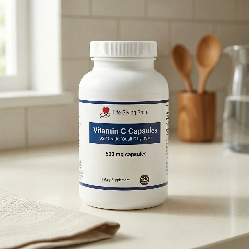 Vitamin C Capsules lifestyle