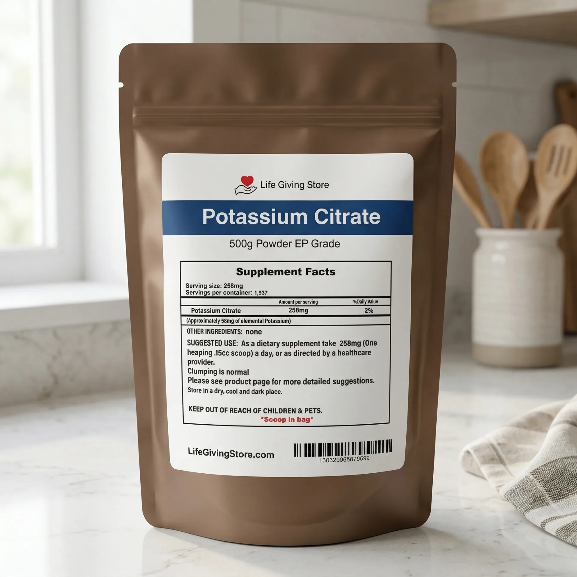 potassium citrate powder EP grade