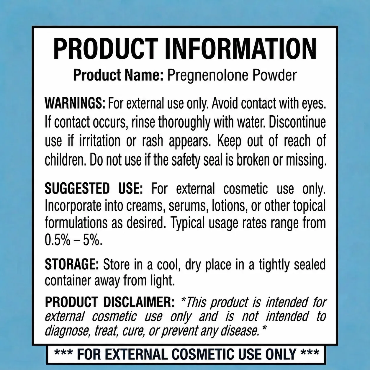 Pregnenolone
